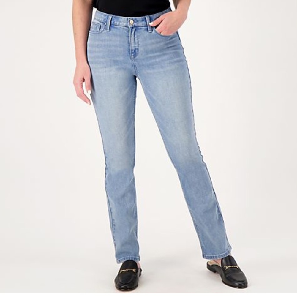 Laurie Felt forever denim relaxed baby bell jeans